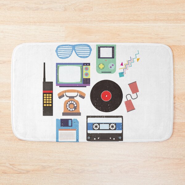 Item preview, I Love Retro 1980s Classical Gift Design Idea print designed and sold by Lisbob.