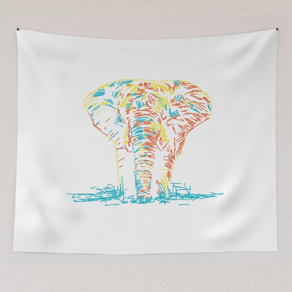 Item preview, Elephant walking in the water silently love inside designed and sold by Bourini.