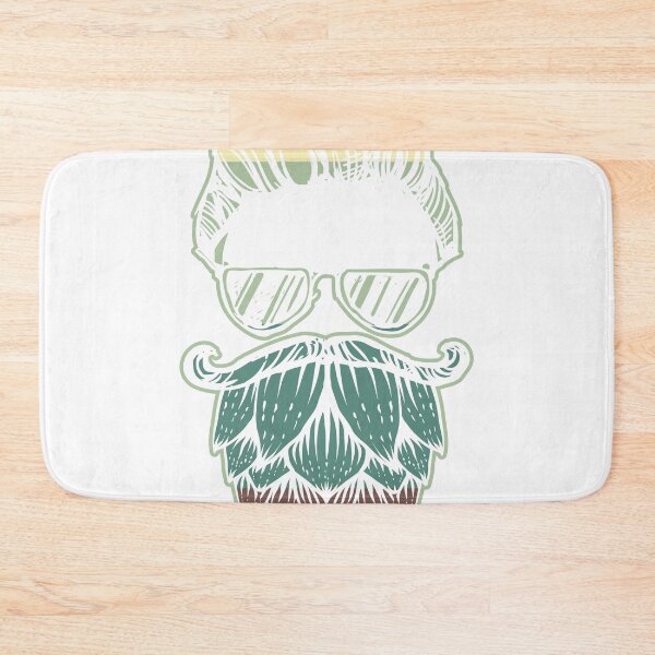 Item preview, Love Beer Love Beards A Fun Beer'd Gift Idea  print designed and sold by Lisbob.