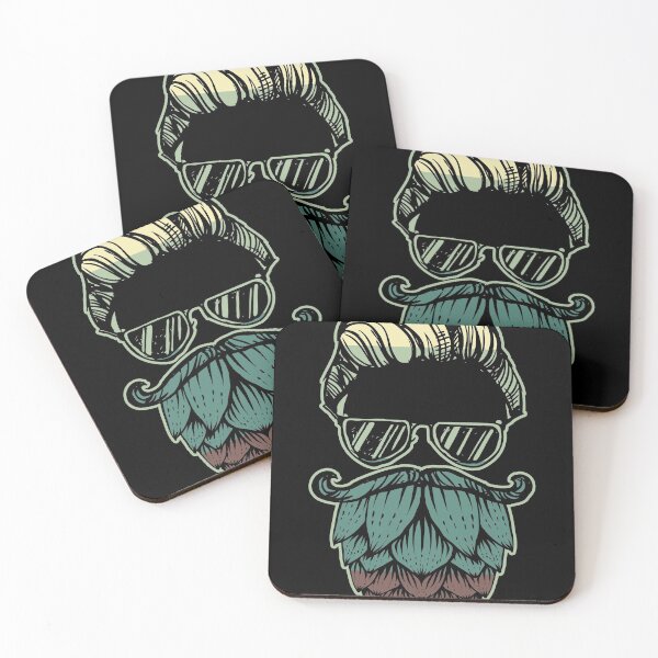 Item preview, Love Beer Love Beards A Fun Beer'd Gift Idea  print designed and sold by Lisbob.