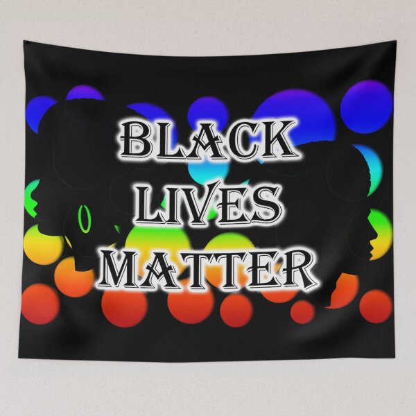 Item preview, Black Lives Matter Rainbow Edition designed and sold by GoddessEye.