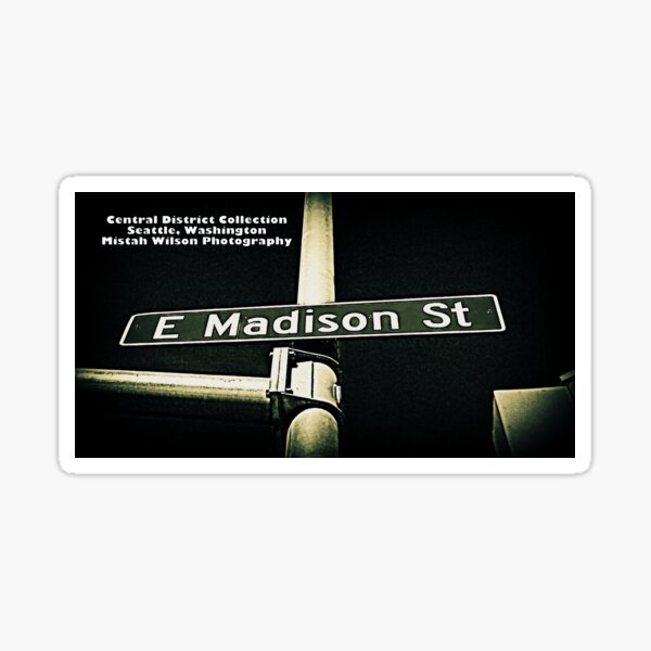 Item preview, Madison Street, Seattle, Washington by Mistah Wilson designed and sold by Mistah Wilson.