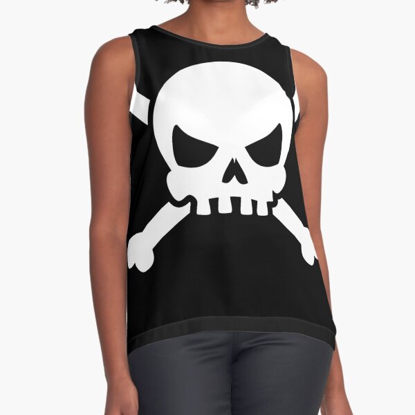 Pirate Skull Womens Workout Crop Top Muscle Cropped Tank Tops for Women  Loose Sleeveless Yoga Shirt, Pirate Skull, Small : : Clothing,  Shoes & Accessories