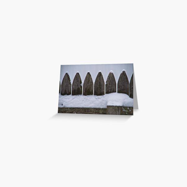 Item preview, Snowy Fence designed and sold by Sean Balanger.