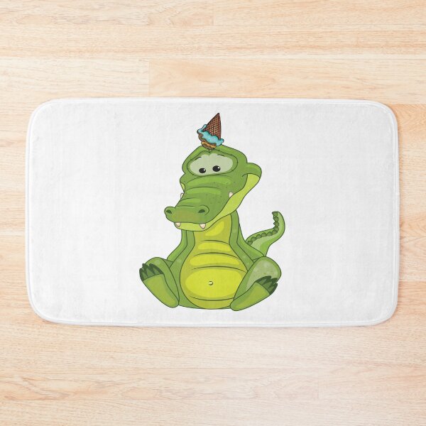 Item preview, Alligator Unicorn Ice Cream Cute Kawaii Cartoon Crocodile designed and sold by ProjectX23.