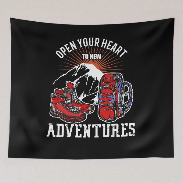 Item preview, Hike Mountains motivation saying Nature Hobby designed and sold by shurikaner.