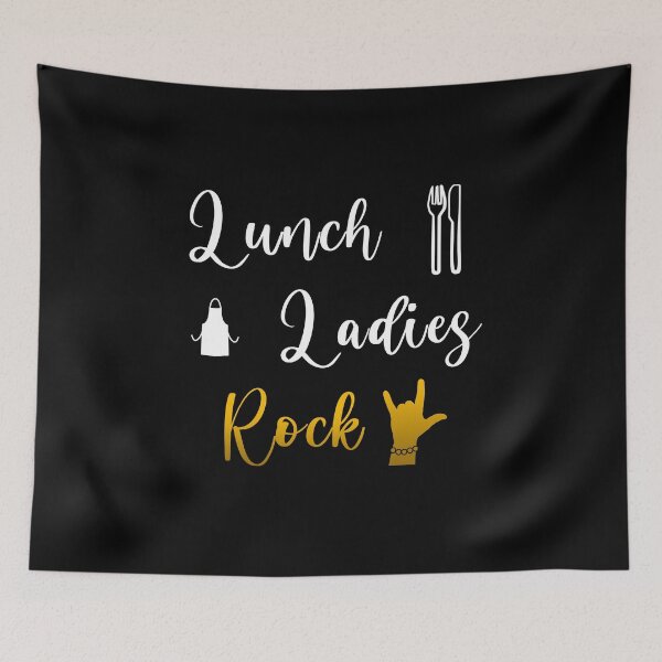 Item preview, Lunch Ladies Rock - Lunch Lady Cafeteria Gold designed and sold by Stageystuff.