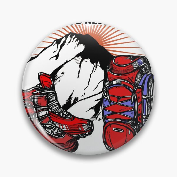 Item preview, Hike Mountains motivation saying Nature Hobby designed and sold by shurikaner.