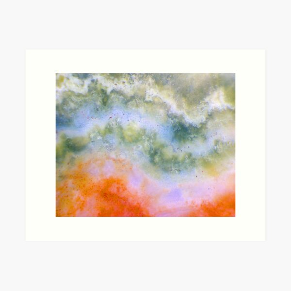 Stormy Skies (Ocean Jasper) Art Print