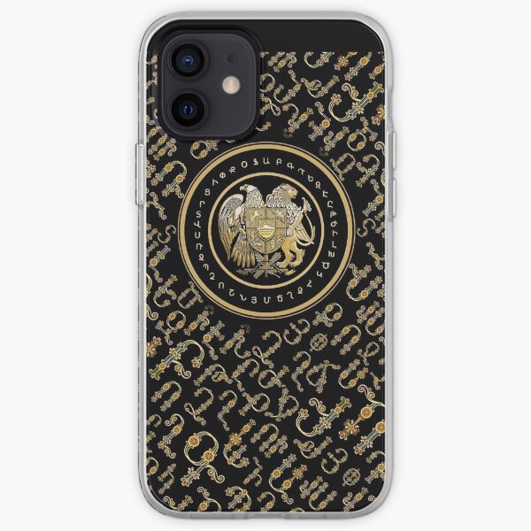 Alphabet & Coat of Arms Այբուբեն և զինանշան iPhone Soft Case