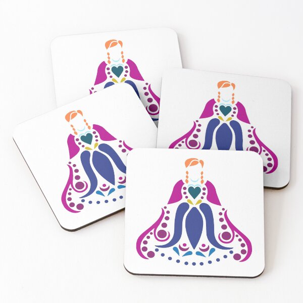Item preview, Nordic Quest Princess - Czech Folk Art designed and sold by arturekdesign.