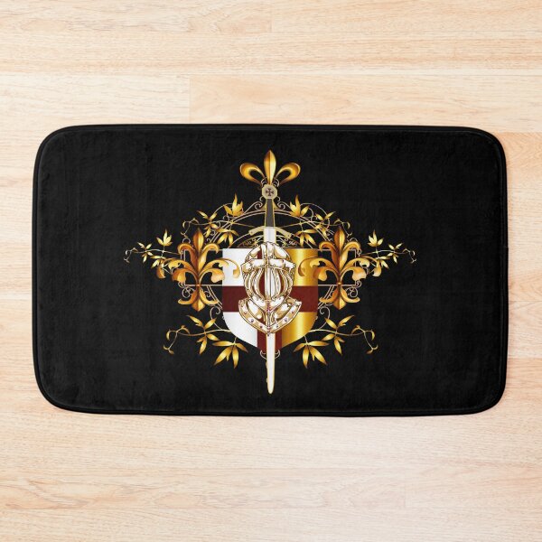 Item preview, Knights Templar Cross Shield Symbol Medieval Sword Emblem Secret Order designed and sold by TopTeeShop.