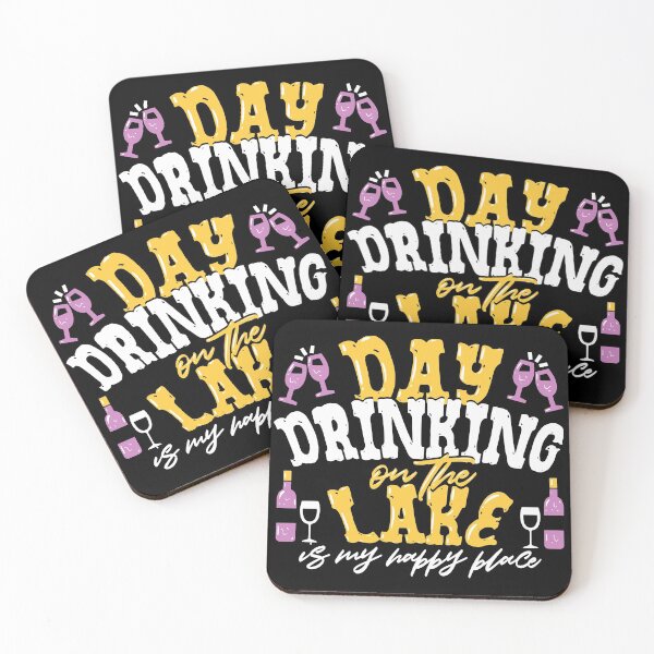 Item preview, Day Drinking On The Lake is My Happy Place designed and sold by Sandra78.