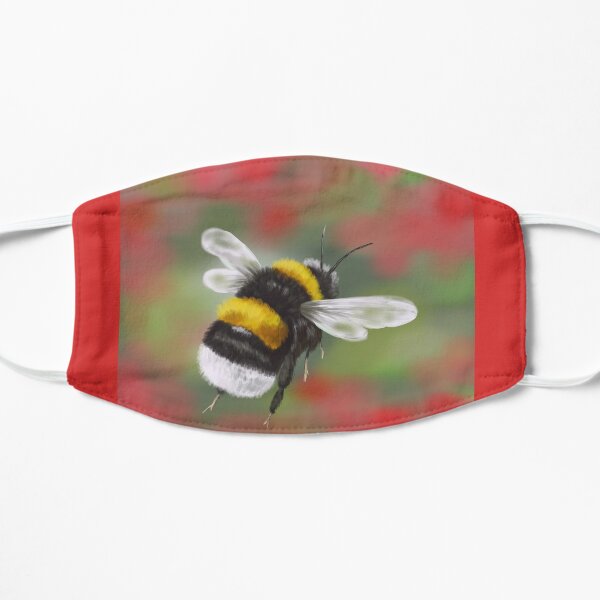 Red Bee Face Masks Redbubble - cactus bee man roblox
