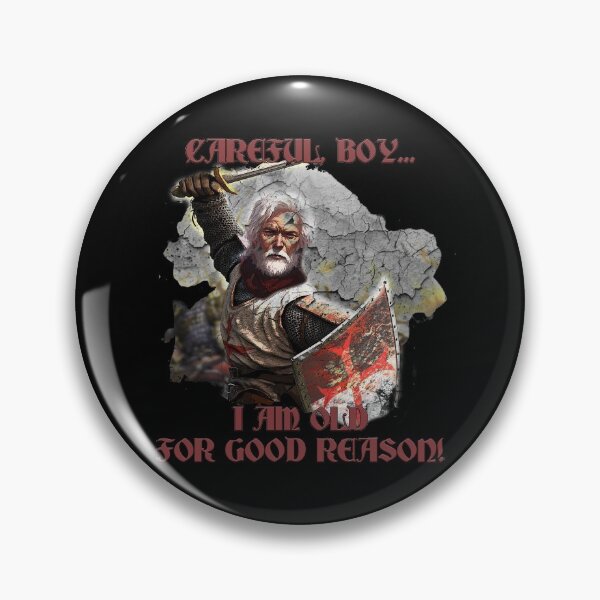 Item preview, Knights Templar Medieval Armor Deus Vult Old For Good Reason designed and sold by TopTeeShop.