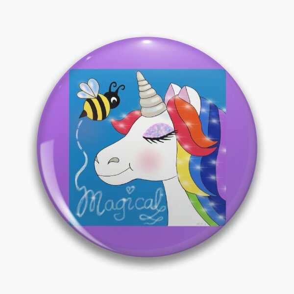Item preview, Bee Magical Unicorn designed and sold by Debbee75.