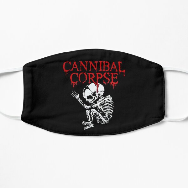 Cannibal corpse logo 2 band rock n roll intenational favorite classic97 Flat Mask
