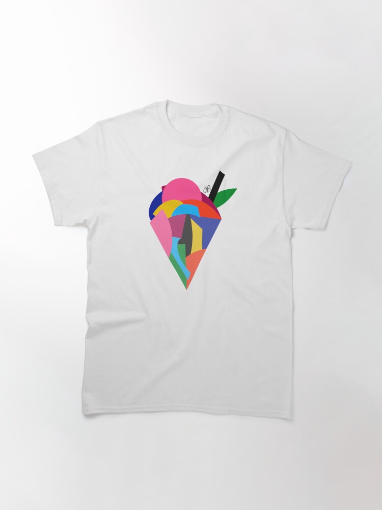 Alternate view of Abstract Ice Cream Classic T-Shirt