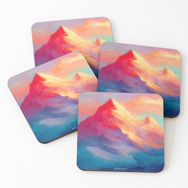 Item preview, Neon Mountain designed and sold by bypaperpirate.