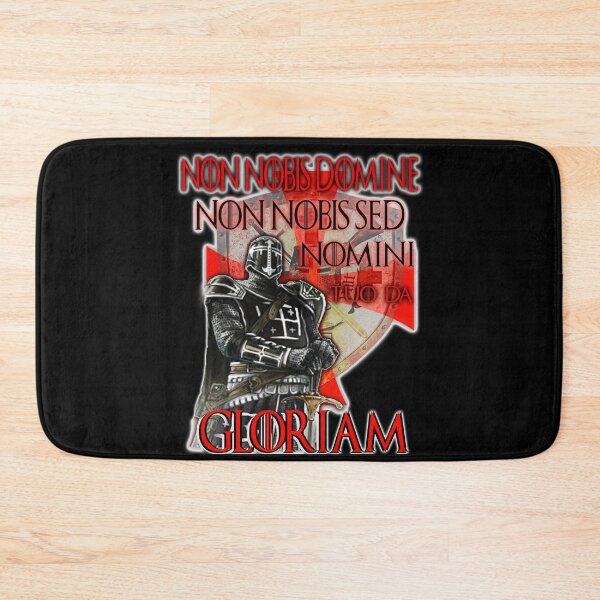 Item preview,  Knights Templar Cross Shield Symbol Medieval Emblem Secret Order Non Nobis designed and sold by TopTeeShop.