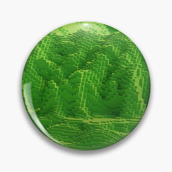 Item preview, Voxel height map terrain (green) designed and sold by BrickMaster.