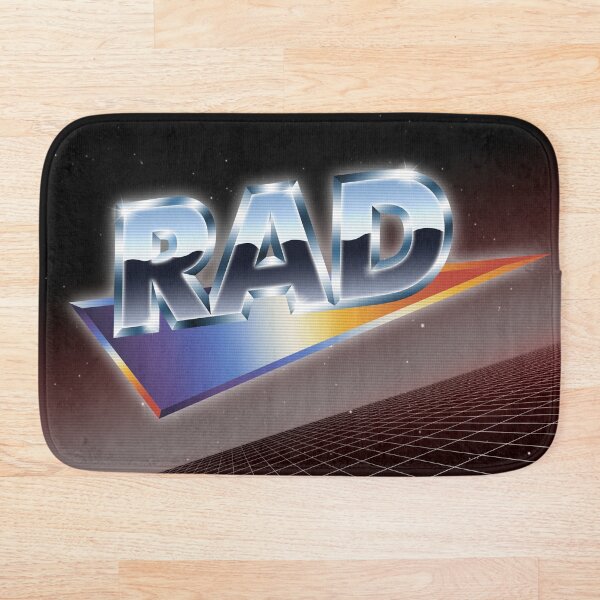 Artikelvorschau, RAD Chrome 80er Retro-Design mit Neongitter entworfen und verkauft von GlitchMaster7.
