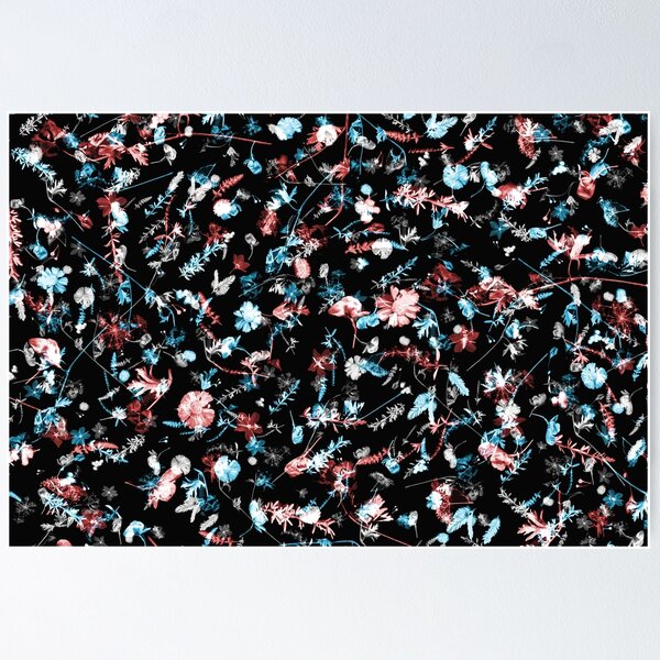 Item preview, beautiful flower pattern - abstract floral design  designed and sold by ohaniki.