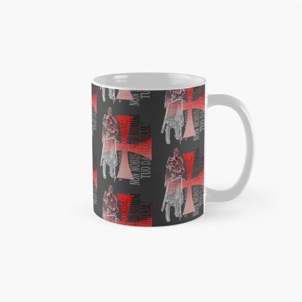 Item preview, Knights Templar Cross Shield Symbol Medieval Emblem Secret Order Non Nobis designed and sold by TopTeeShop.