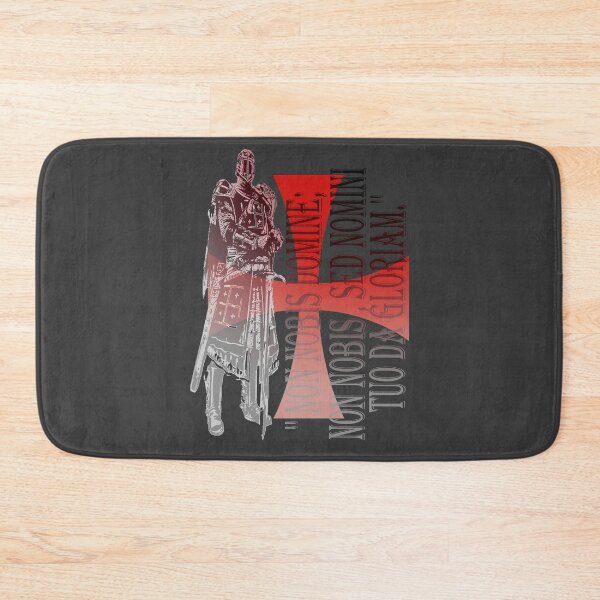 Item preview, Knights Templar Cross Shield Symbol Medieval Emblem Secret Order Non Nobis designed and sold by TopTeeShop.