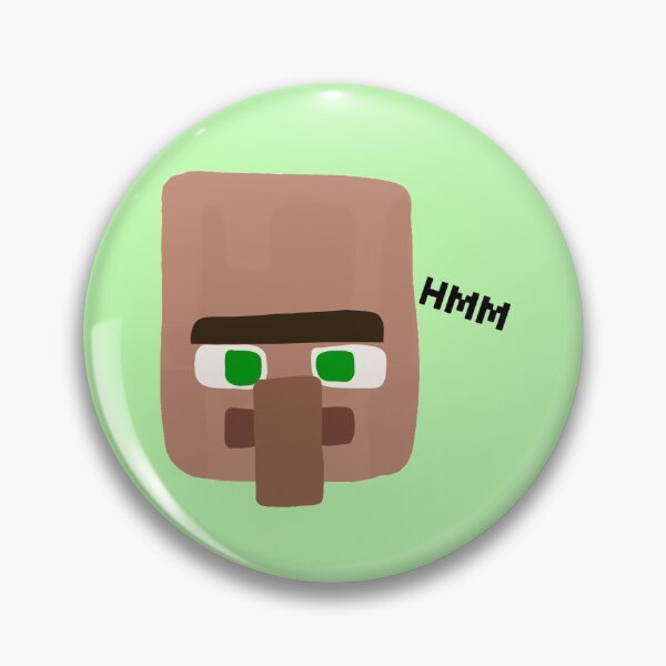 Item preview, Villager saying Hmm designed and sold by Cloud Five.