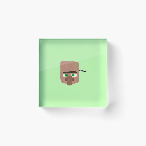 Item preview, Villager saying Hmm designed and sold by Cloud Five.