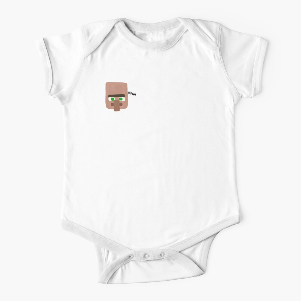 Villager Saying Hmm Baby T Shirt By Ccchung2215 Redbubble - hmm roblox gameplay part 2