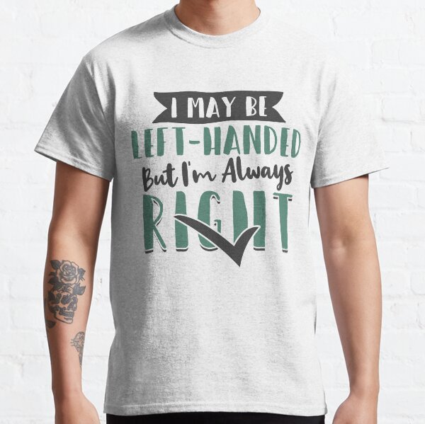 Left Handed American Long Sleeve T-Shirt