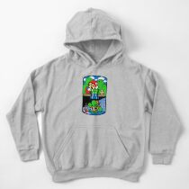 Sudadera con capucha para niños Ayuda a un Hermano
