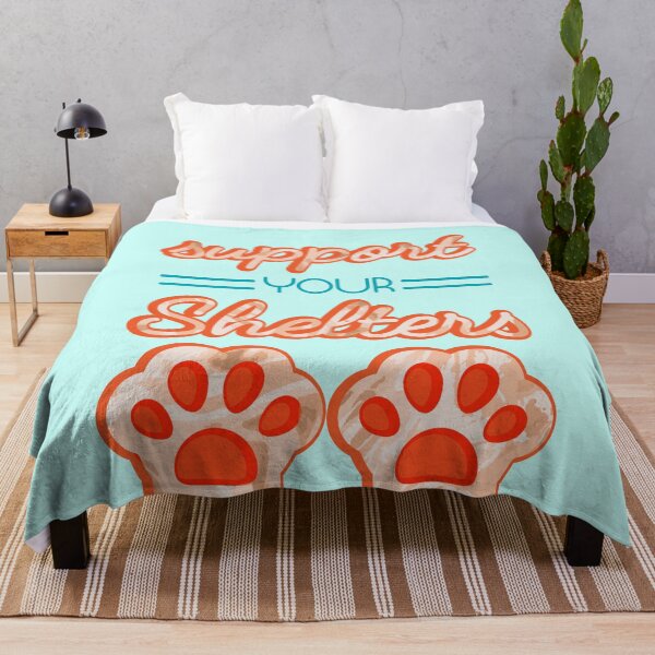 Item preview, Support your Shelters (Orange) designed and sold by Thoughtscrawl.