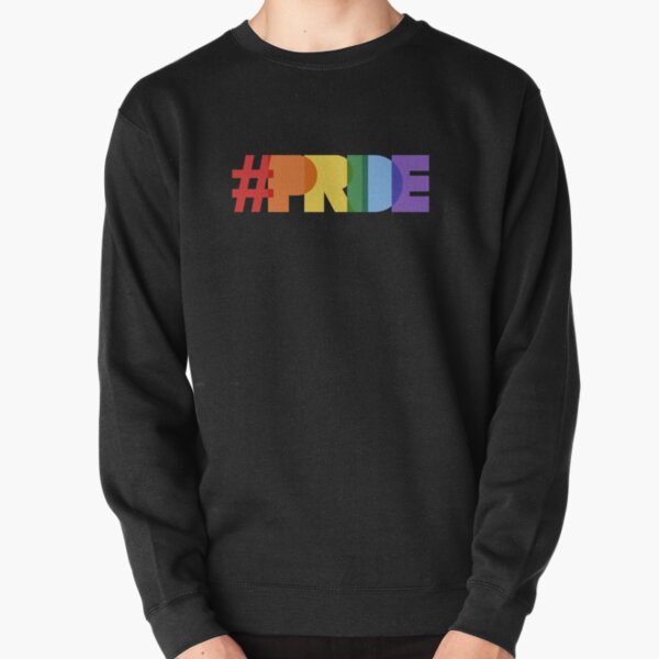 Pride Hashtag Pullover Sweatshirt