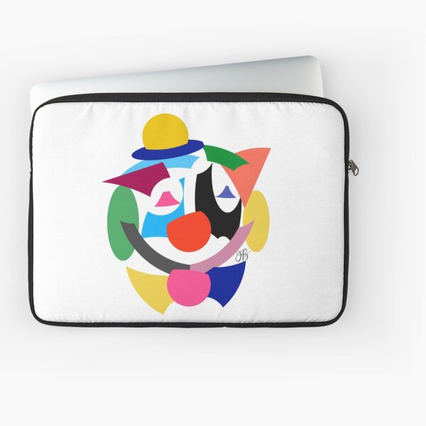 Abstract Clown Laptop Sleeve