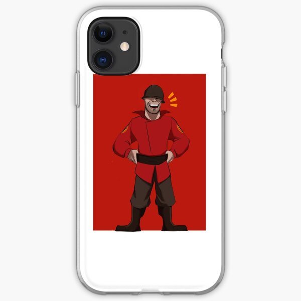 Soldier Tf2 Iphone Cases Covers Redbubble - tf2 soldier roblox
