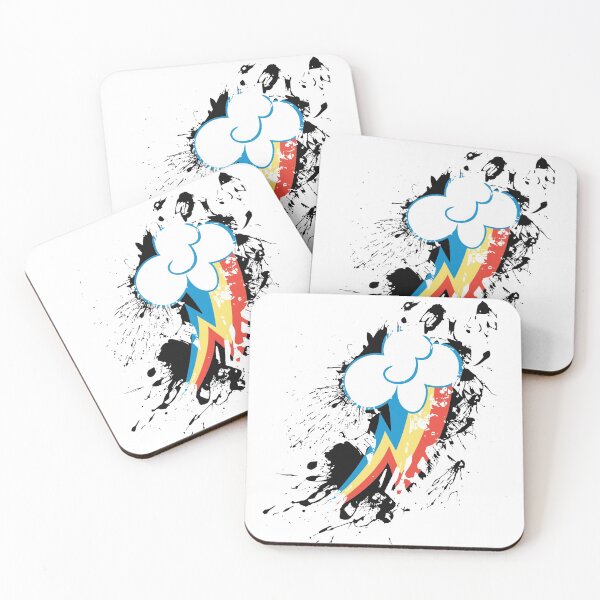 Item preview, Rainbow Dash Cutie Mark Splat designed and sold by GlitchMaster7.