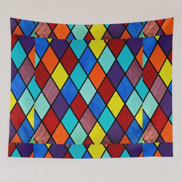 Item preview, Stained glass pattern designed and sold by TheWhiteRhyno.