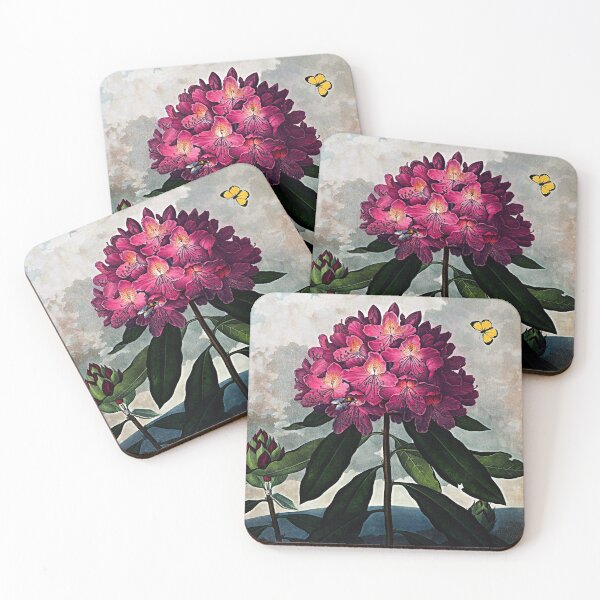 Item preview, Botanical Art Temple Of Flora Rhododendron designed and sold by JoolyA.