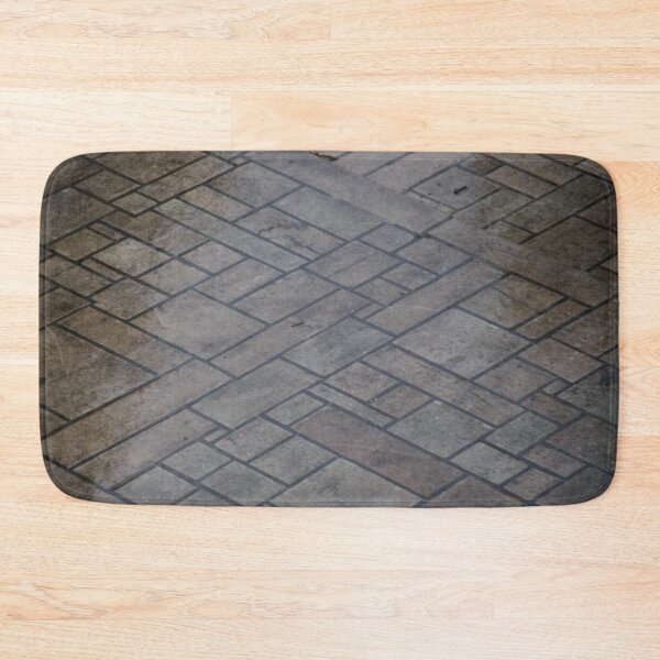 Item preview, Pink gray stone terrace with random panel designed and sold by EstelleRossetti.