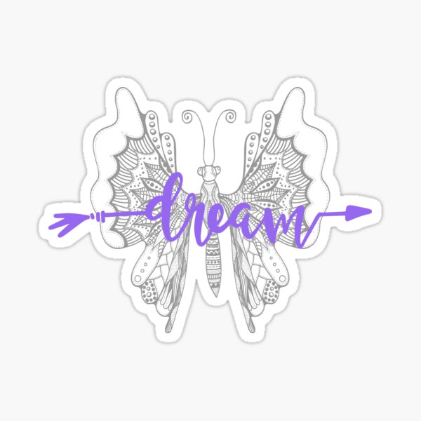 Butterfly Dream Sticker