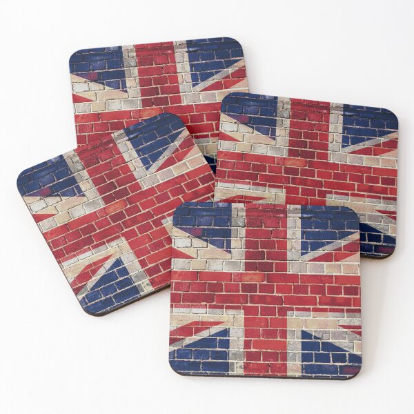 Item preview, UK Union flag on a brick wall  designed and sold by steveball.