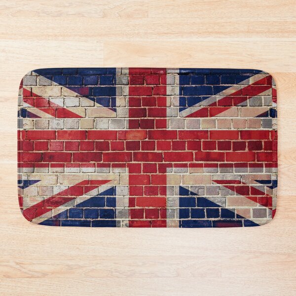 Item preview, UK Union flag on a brick wall  designed and sold by steveball.