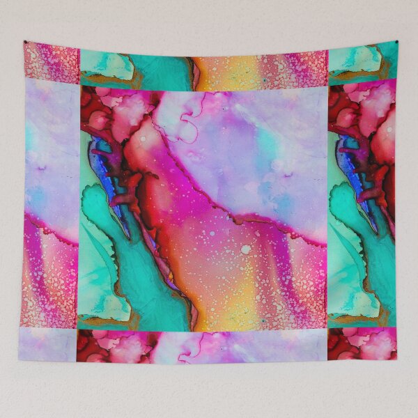 Item preview, Colourful water paint  designed and sold by TheWhiteRhyno.