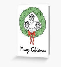 Teen Wolf Christmas Greeting Card