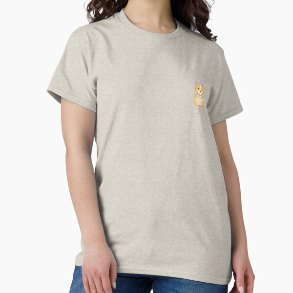 Sit Up Corgi Classic T-Shirt