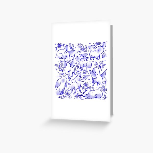 Delft Nugs Greeting Card
