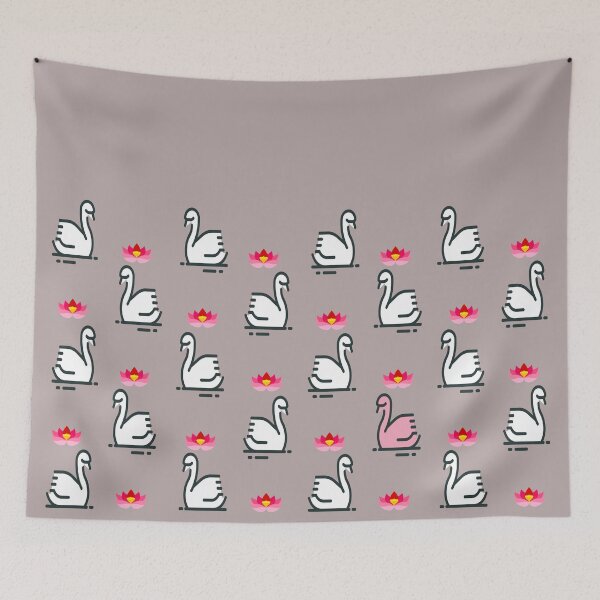 Item preview, SPOT THE ODD SWAN designed and sold by ODD-ONE.